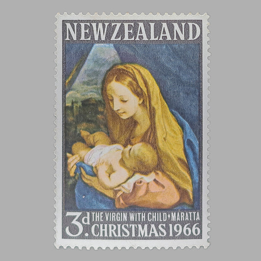 Vintage Spotlight: The 1966 New Zealand Christmas Stamp