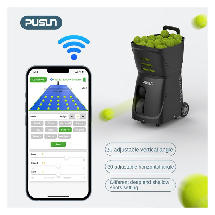 Tennis Ball Training Machine PT-Smart (For entry level players)