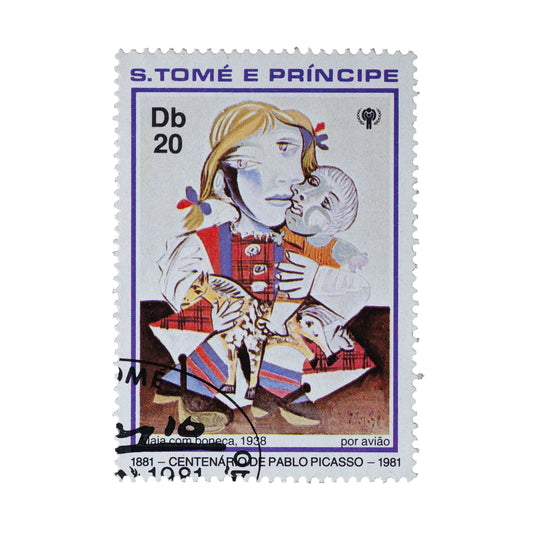 Maya with Doll — Picasso Centenary Stamp&nbsp;